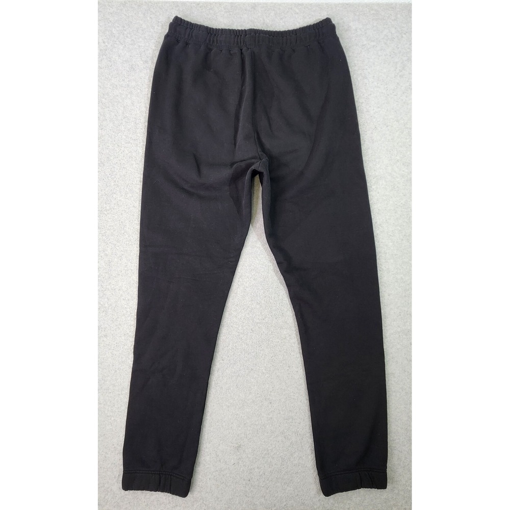 Bel-Air Athletics Sweatpants Mens Medium‎ 30x31 Black Embroidered Tapered Pants - Picture 11 of 16